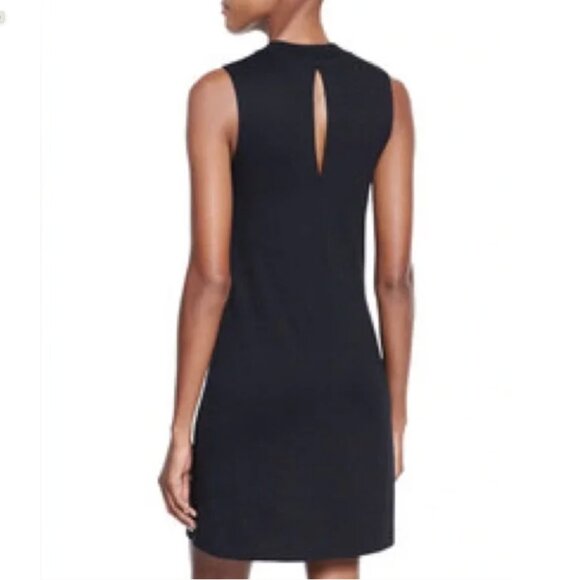 rag & bone JEAN Hudson Shift Dress, Black Knit, Size S - Picture 3 of 7